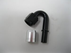 HOSE ENDS FOR KR HOSE ONLY INCLUDE COLLARS – 150 deg