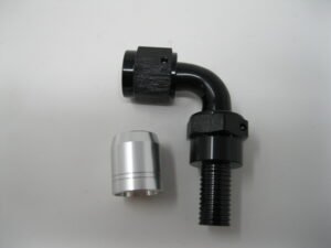 HOSE ENDS FOR KR HOSE ONLY INCLUDE COLLARS – 90 deg